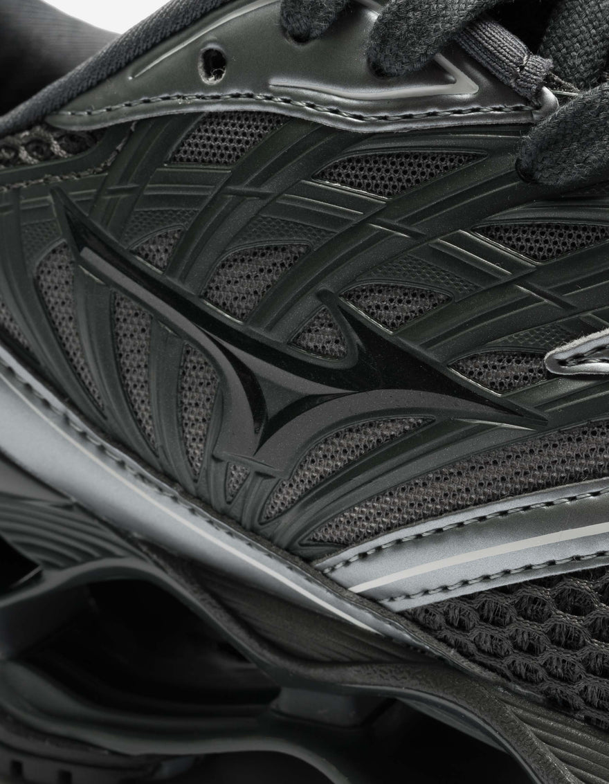 Mizuno Wave Prophecy LS Black Sand/Black/Metallic Gray