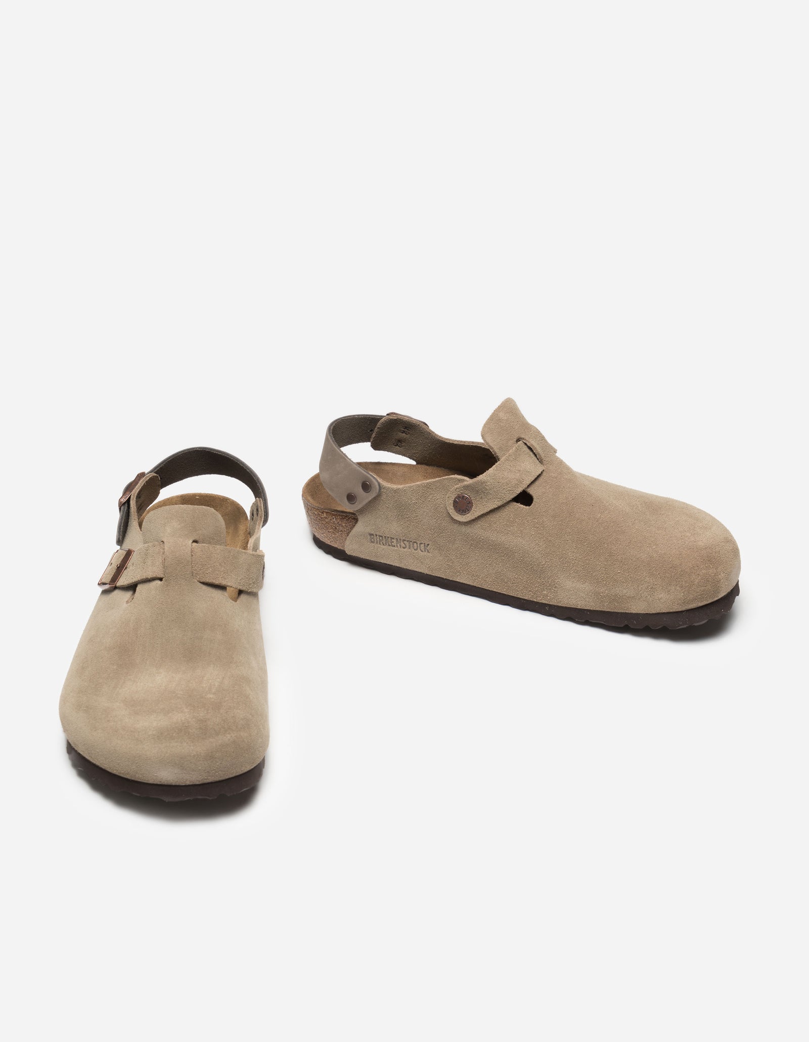 Birkenstock Tokio II Suede Leather Taupe