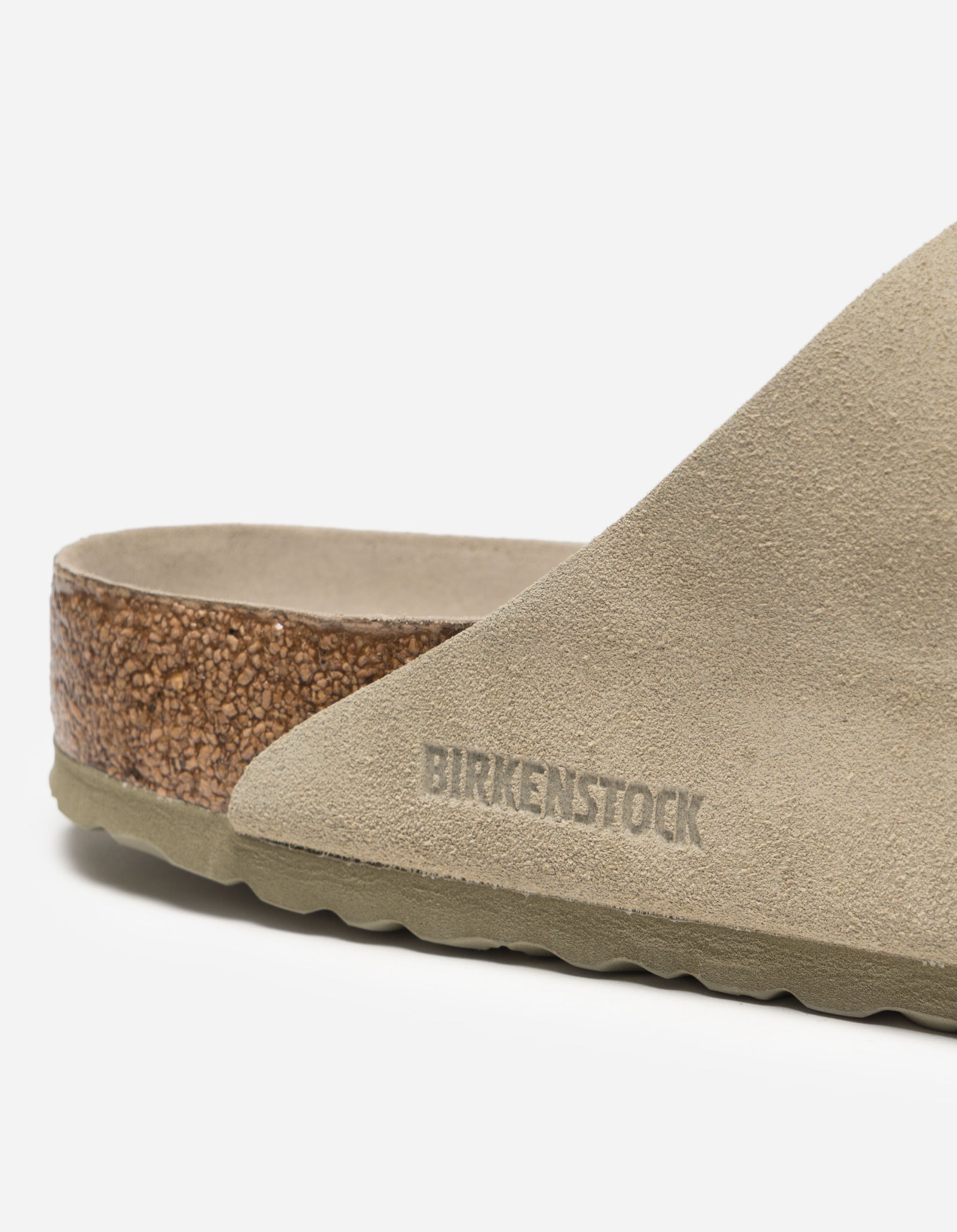 Birkenstock Arizona SFB Suede Leather Khaki