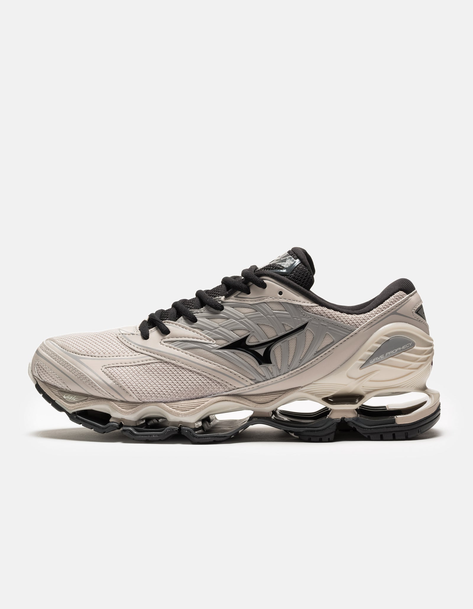 Mizuno Wave Prophecy LS Silver Cloud Black Opal Gray