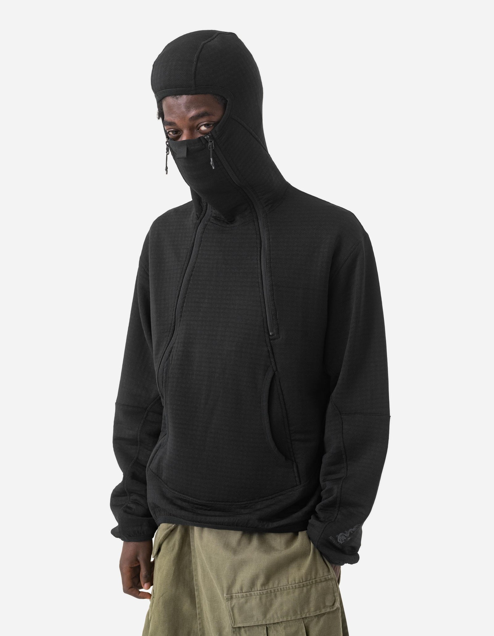 5277 Polartec Air Shinobi Hooded Sweat Black