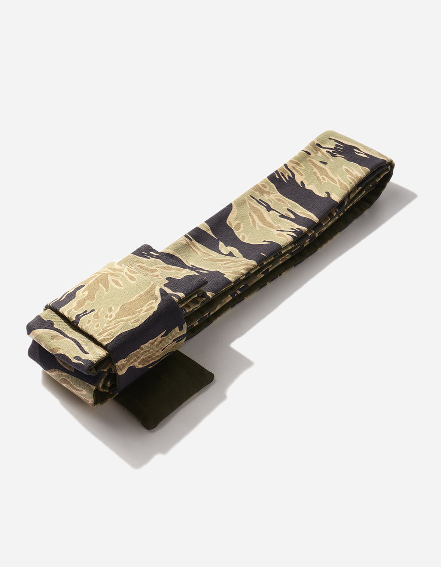 1190 Camo Tigerskins Iaido Obi Belt