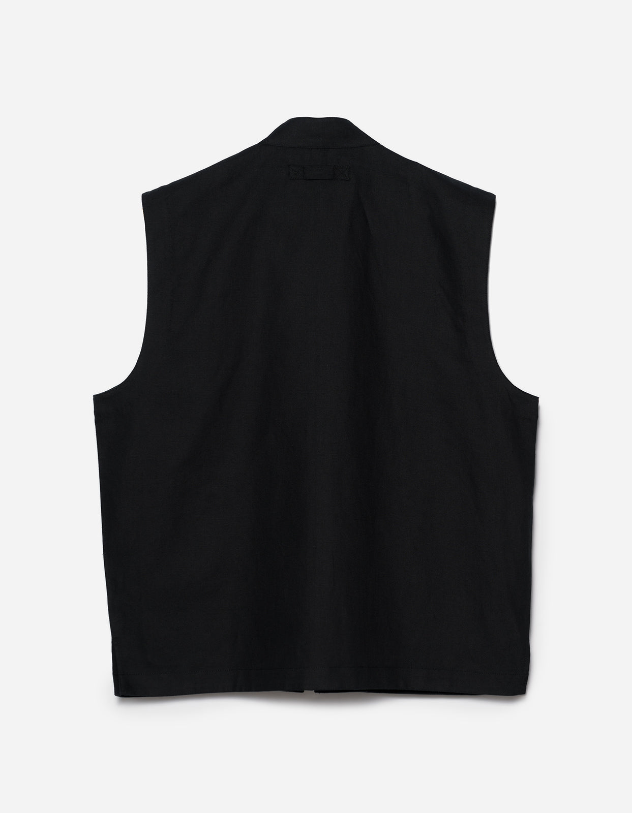 5201 Hemp Utility Vest Black