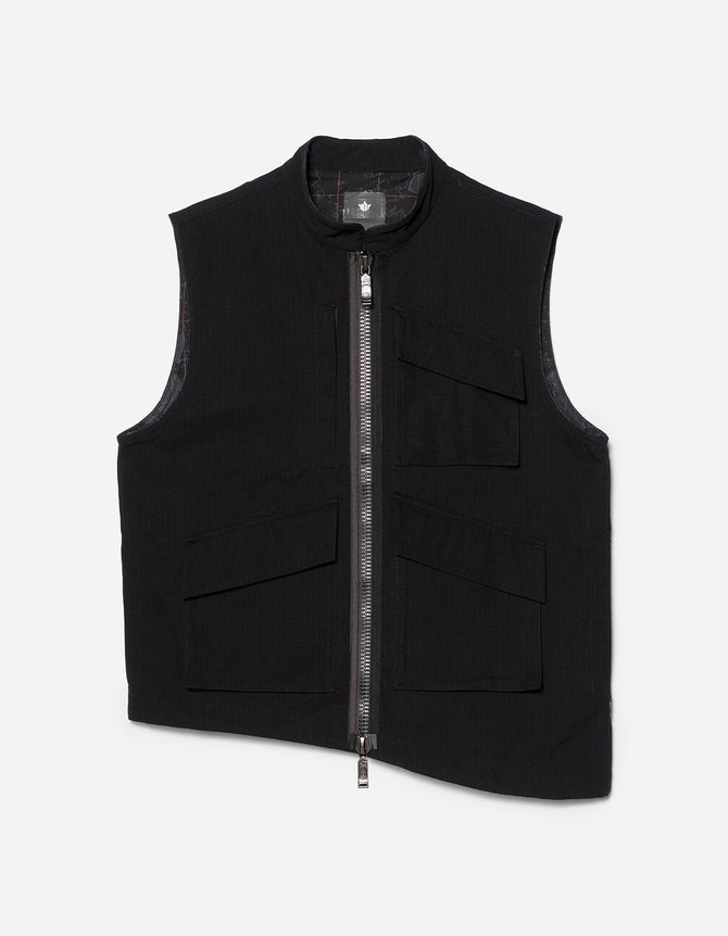 5223 Cordura Asym Armour Vest Black/Subdued Night