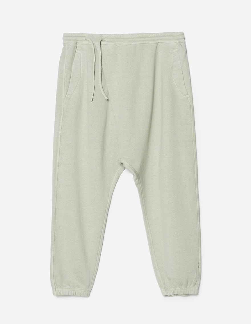 5232 Asym Low Hemp Sweatpants Sage