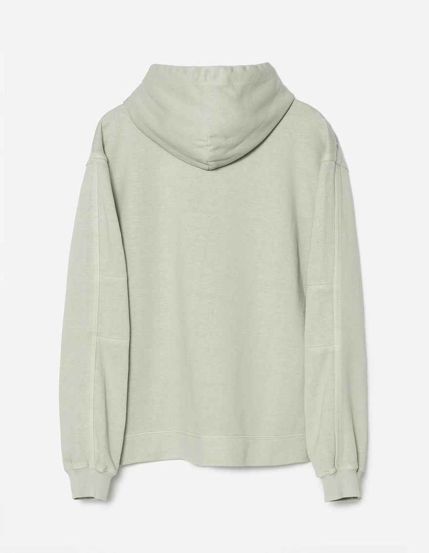 5233 Articulated Hemp Hooded Sweat Sage