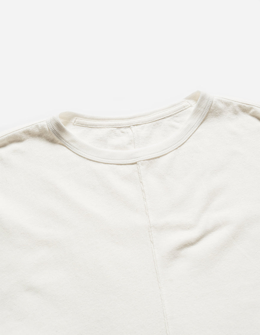 5234 Hemp Cross Oversized T-Shirt White
