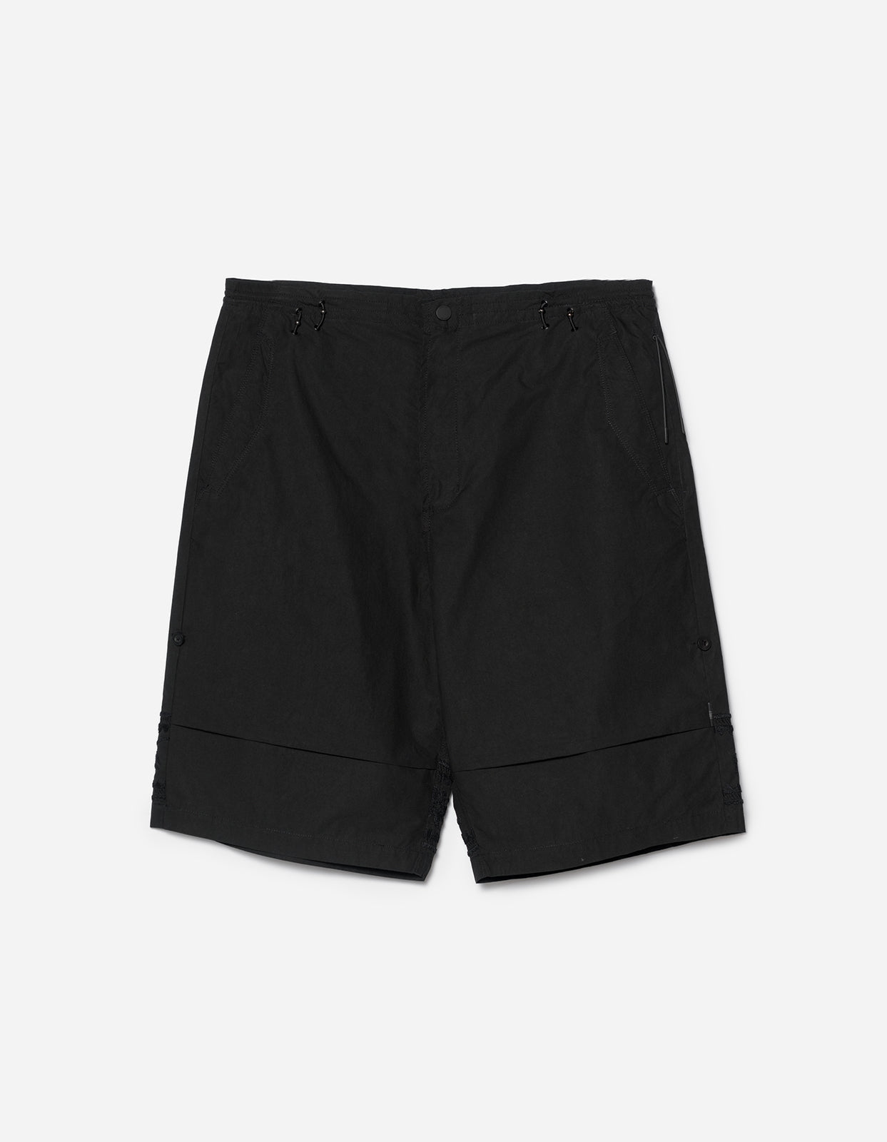 5239 Thar Desert Loose Snoshorts Black