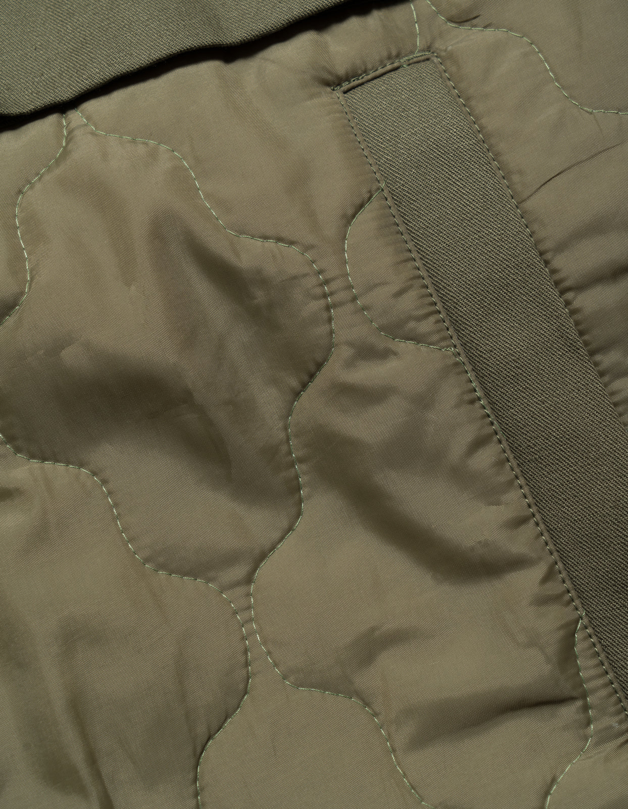 5267 Upcycled M59 Asym Cargo Parka Olive