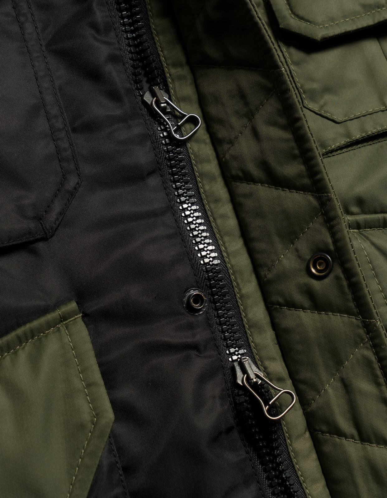 5275 Padded Flight Vest Black/Olive