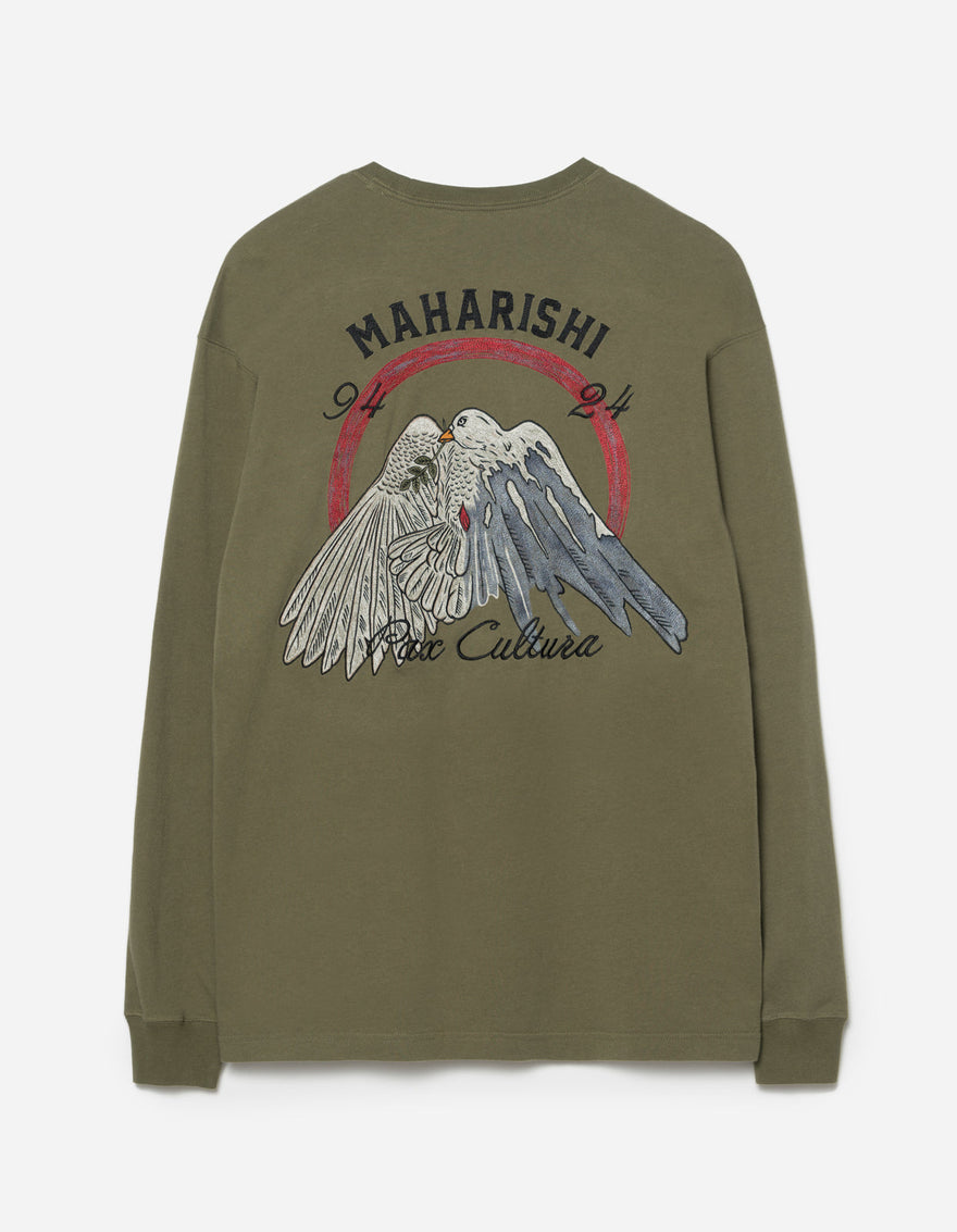 5316 Peace Mount Maha L/S T-Shirt Olive OG-107F