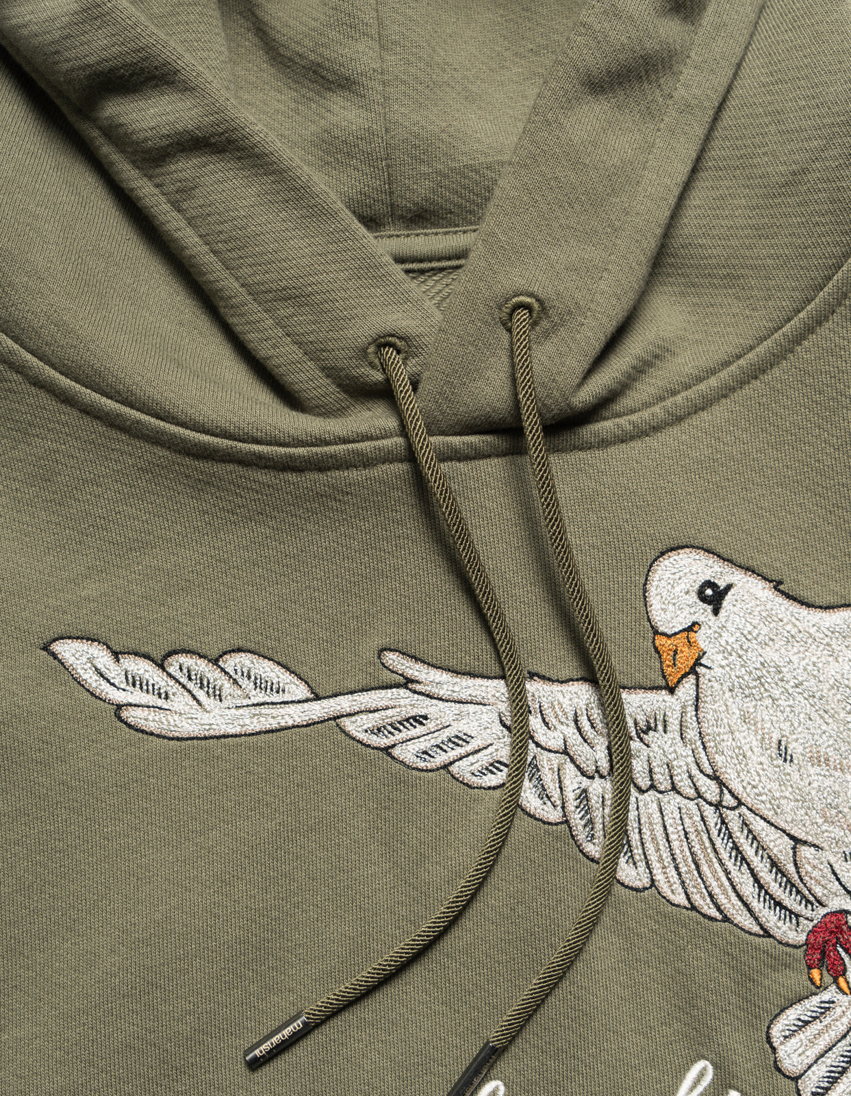 5321 Peace Dove Hooded Sweat Olive OG-107F