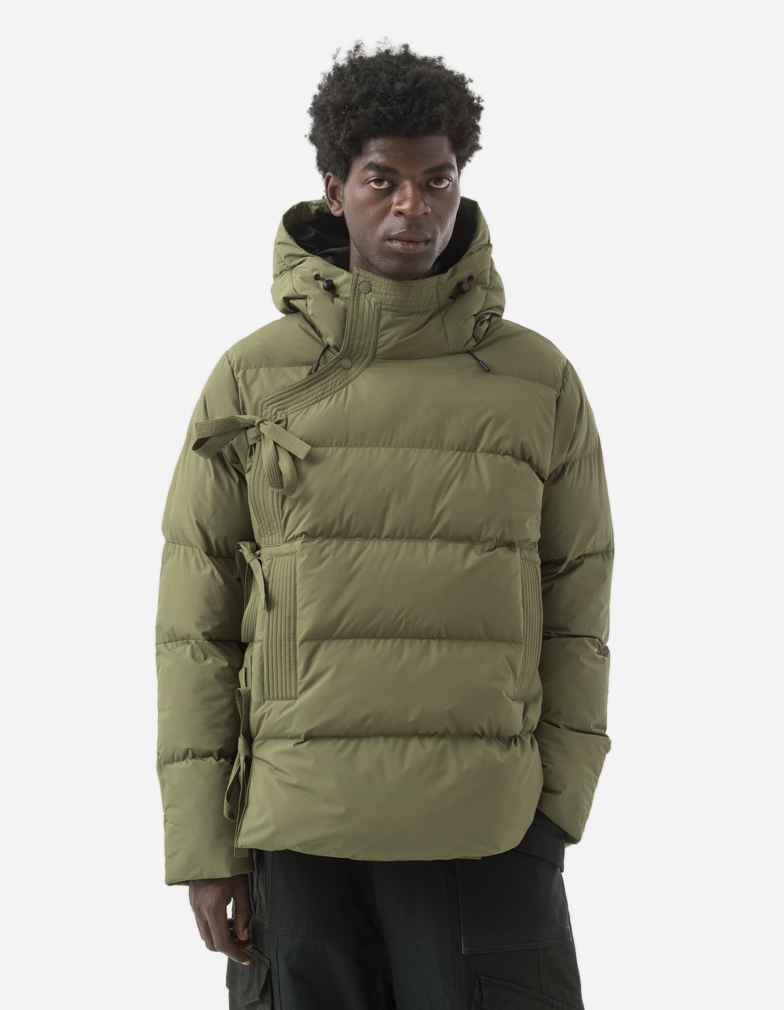 1381 Tibetan Padded Tech Parka Olive