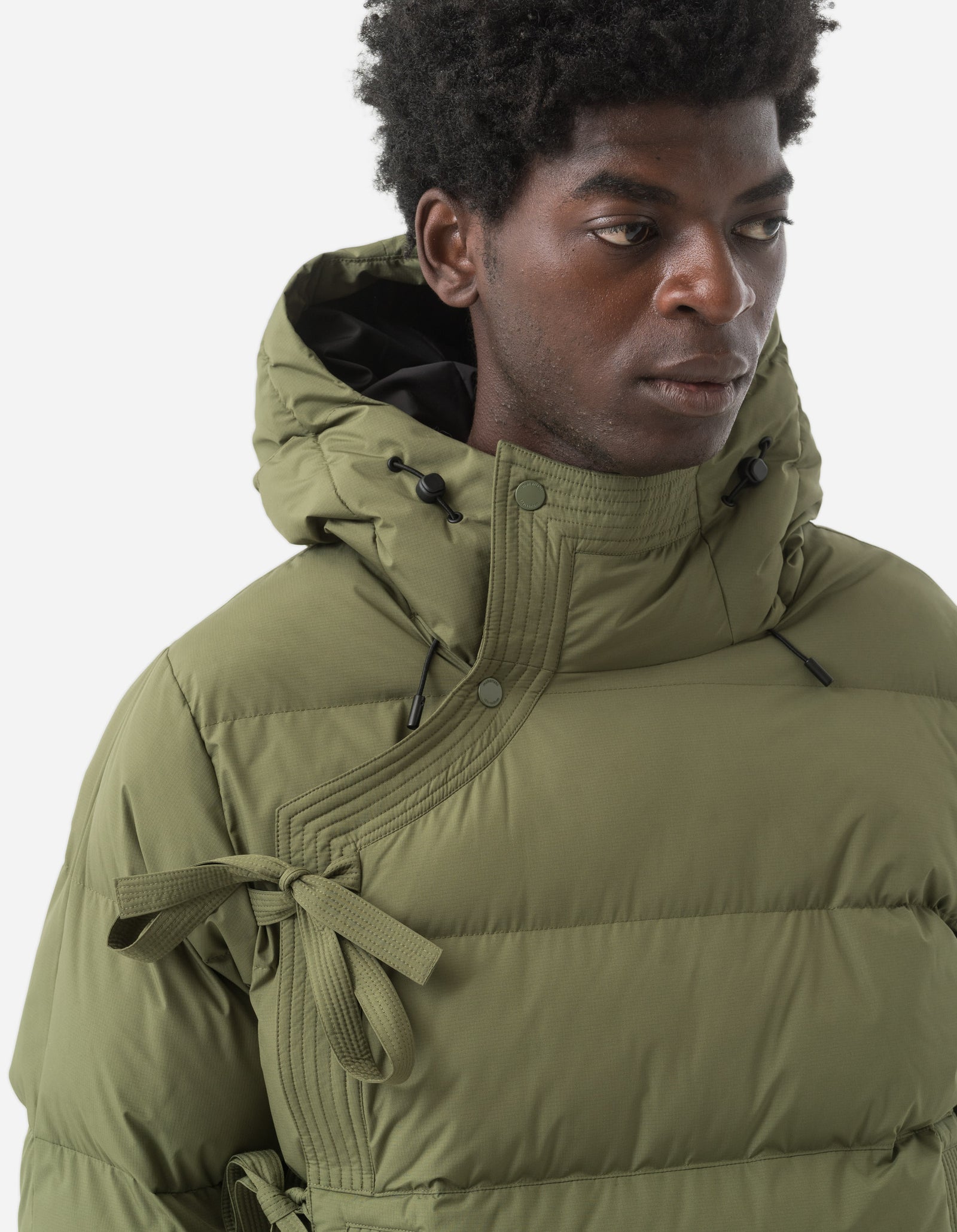 1381 Tibetan Padded Tech Parka Olive