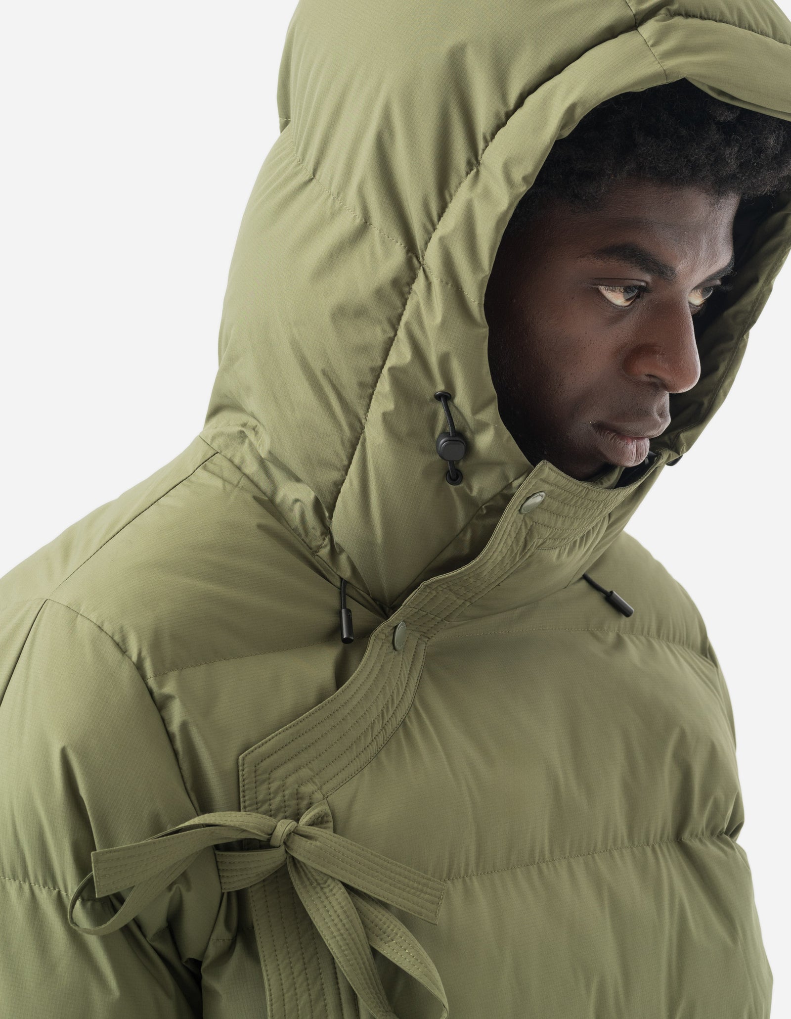 1381 Tibetan Padded Tech Parka Olive