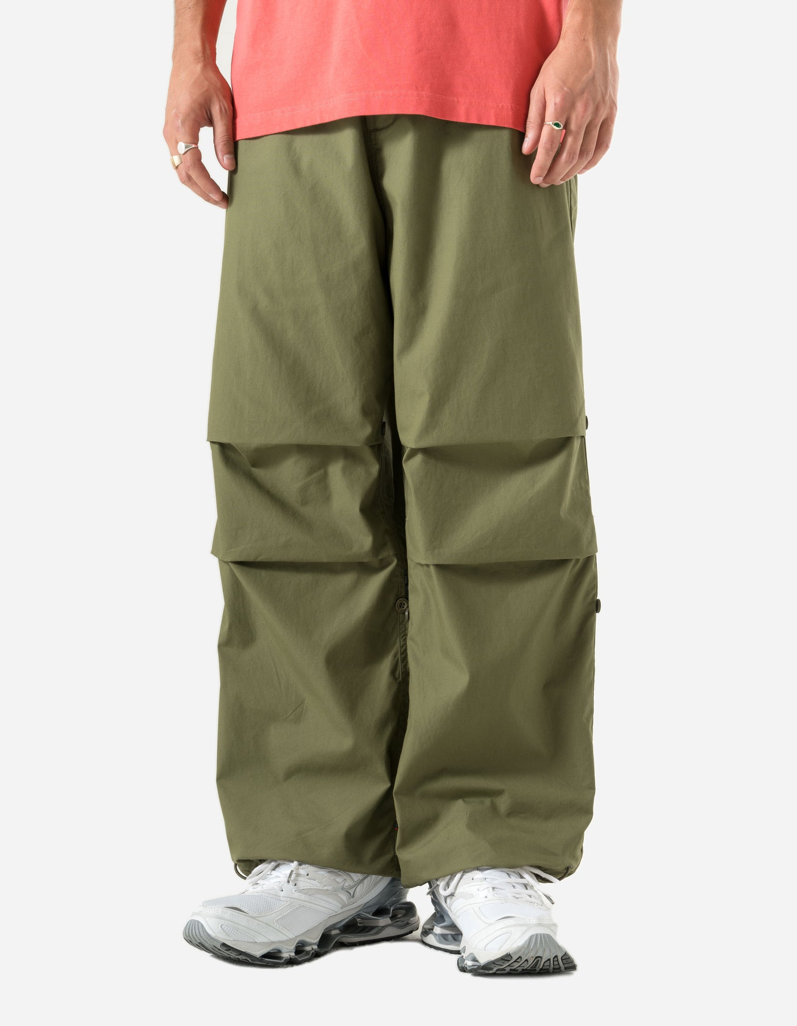 5342 Cyber Skeleton Loose Snopants Olive OG-107F