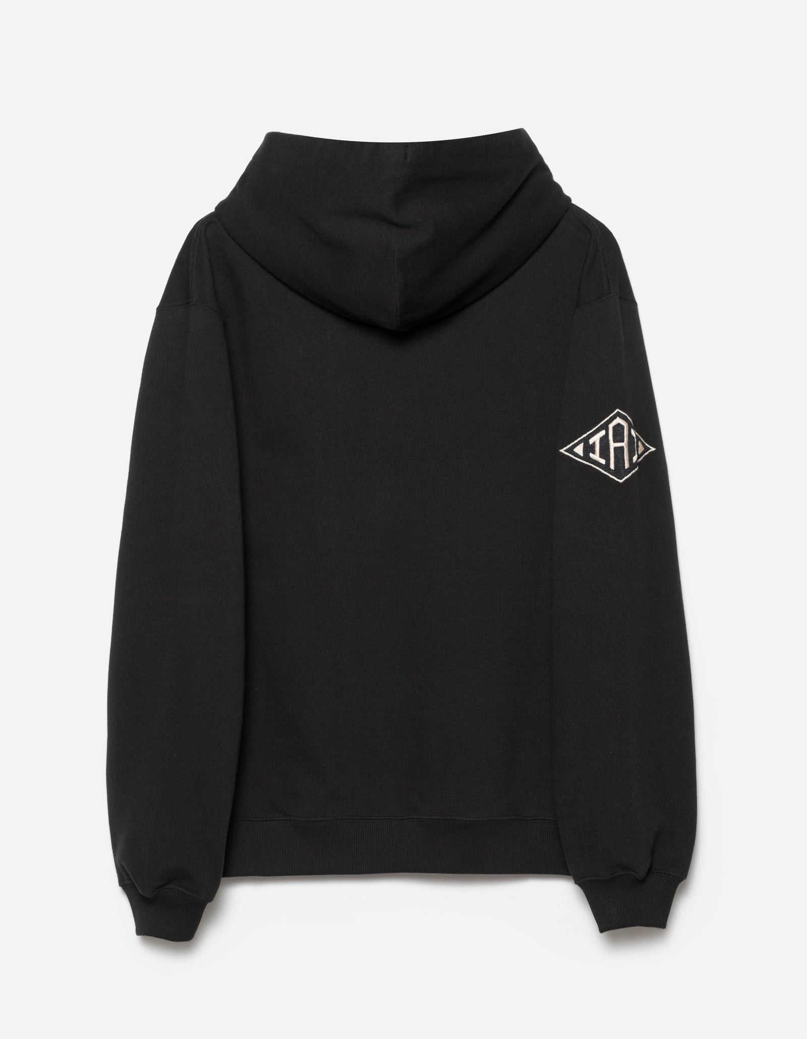 1102 Kamon Hooded Sweat Black