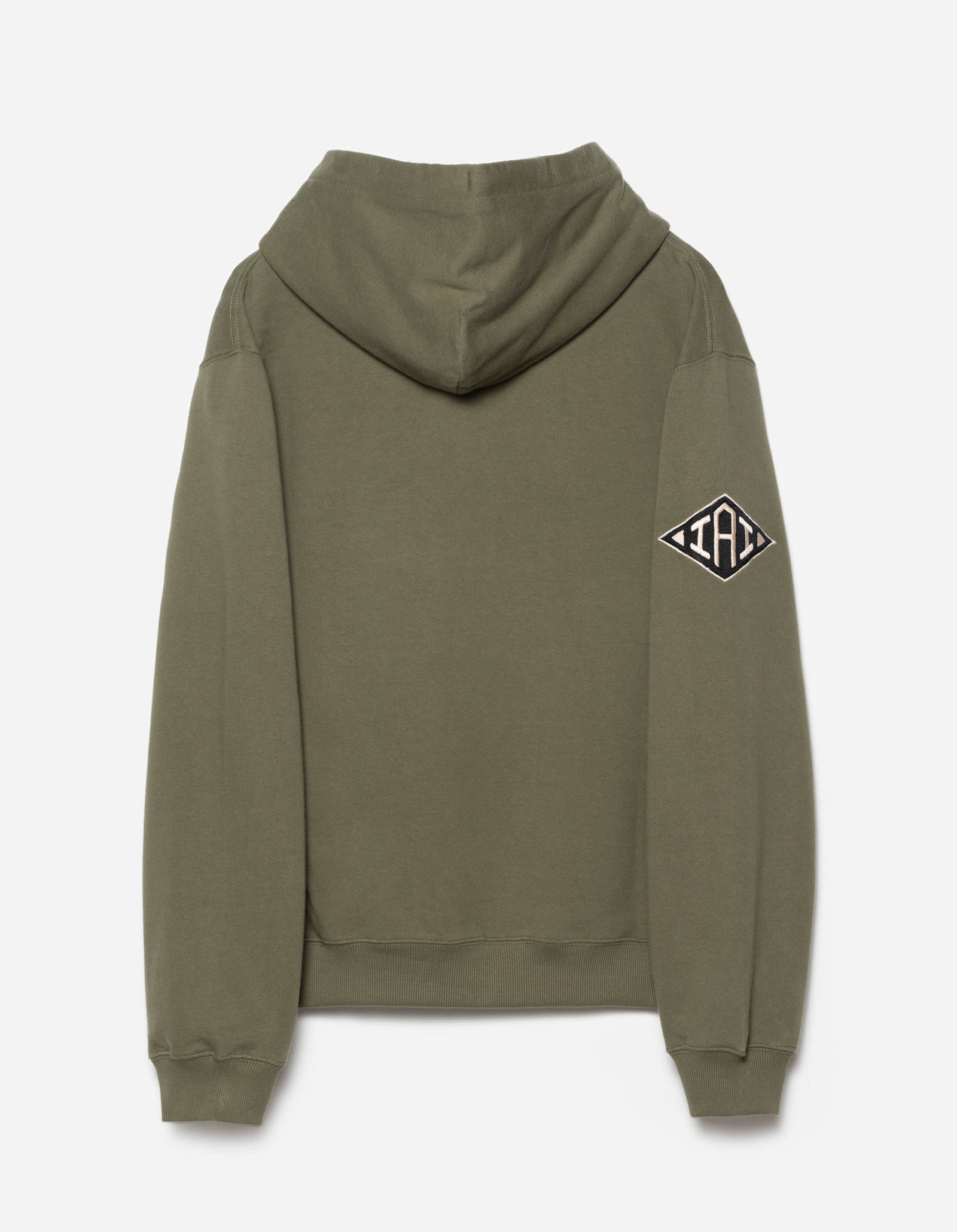 1102 Kamon Hooded Sweat Olive