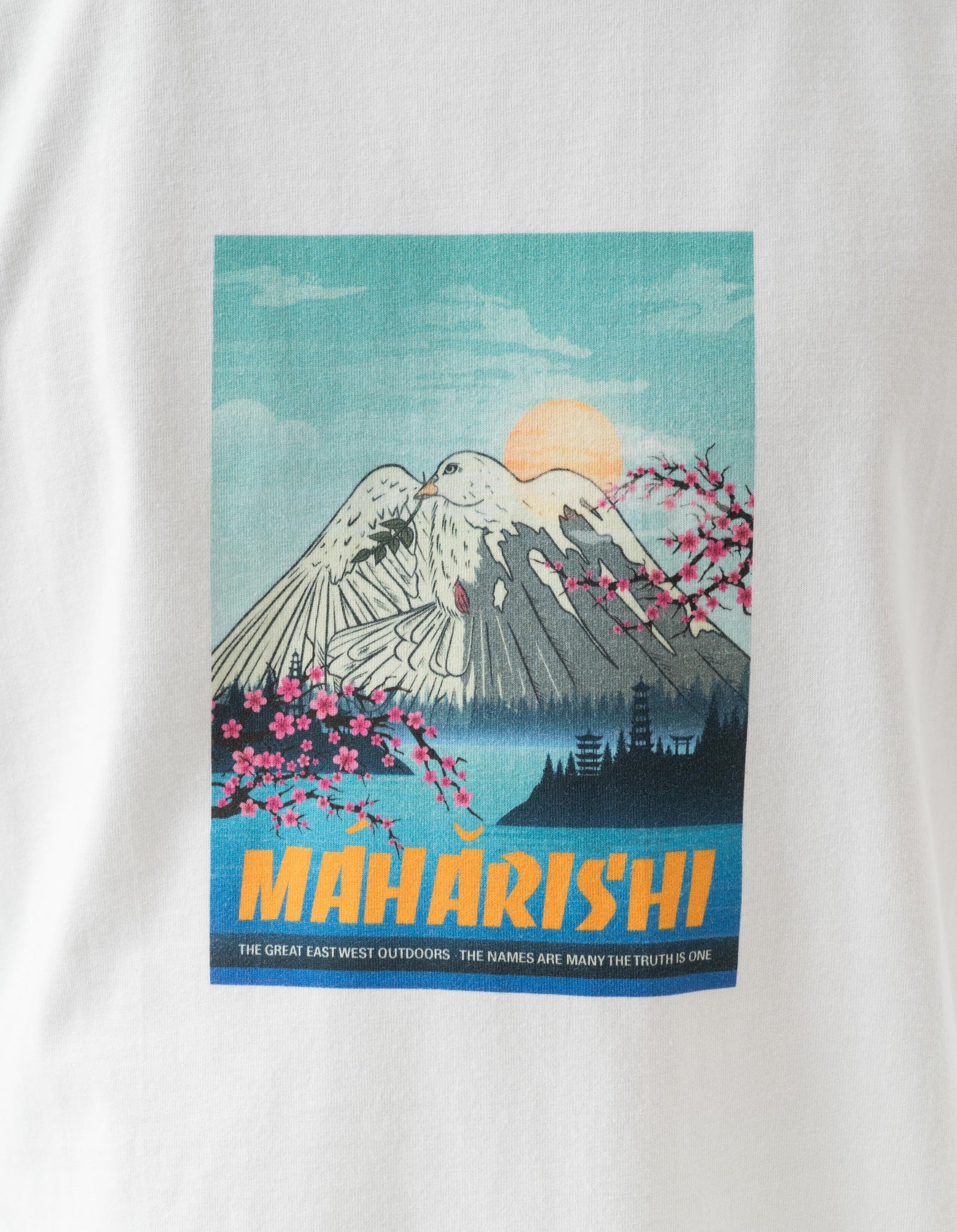 1351 Maha Mountain T-Shirt White