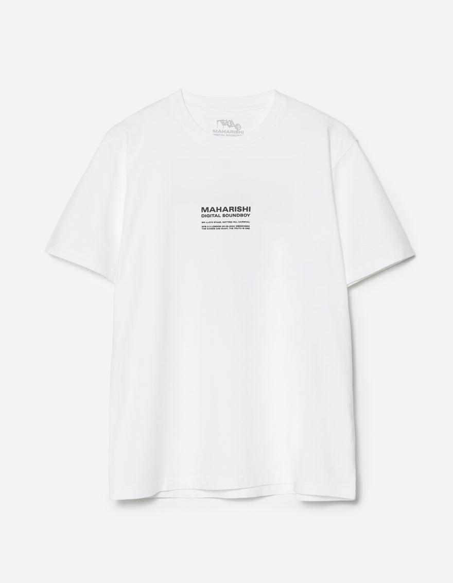 1552 Maharishi x Digital SoundBoy T-Shirt White