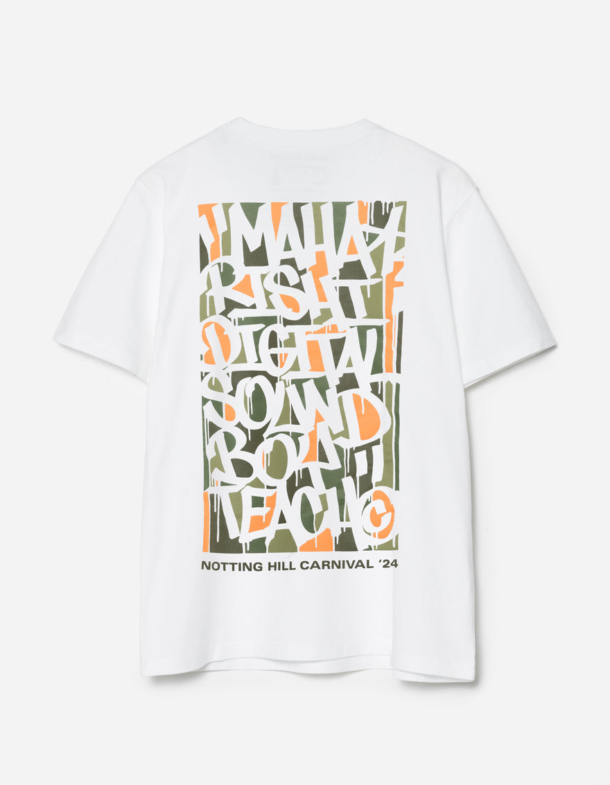 1552 Maharishi x Digital SoundBoy T-Shirt White