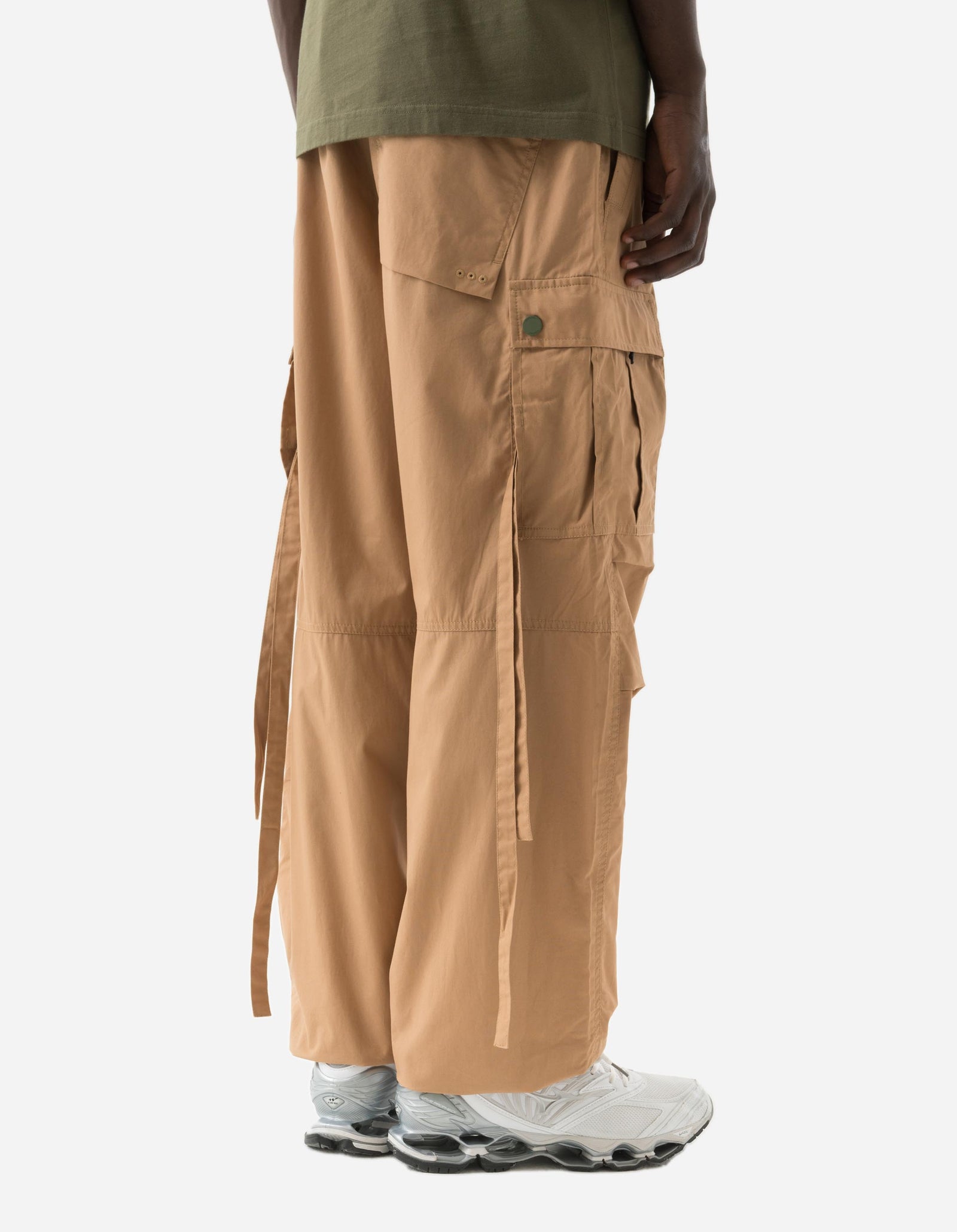 5307 Asym Cargo Track Pants Coyote