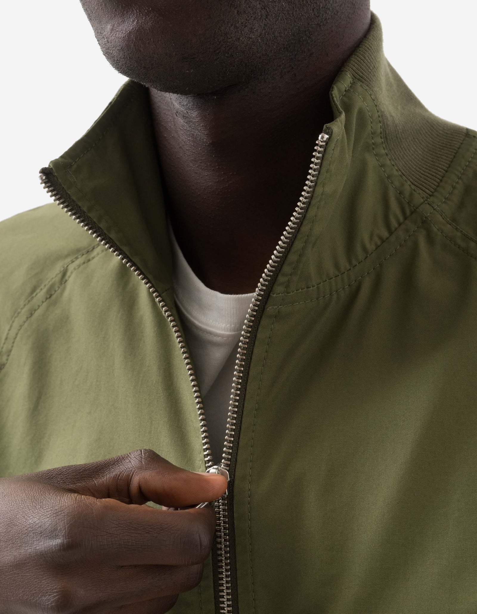 5308 Track Top Olive OG-107F