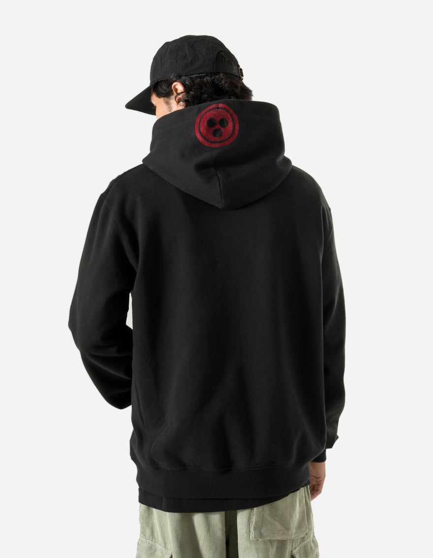 5321 Peace Dove Hooded Sweat Black