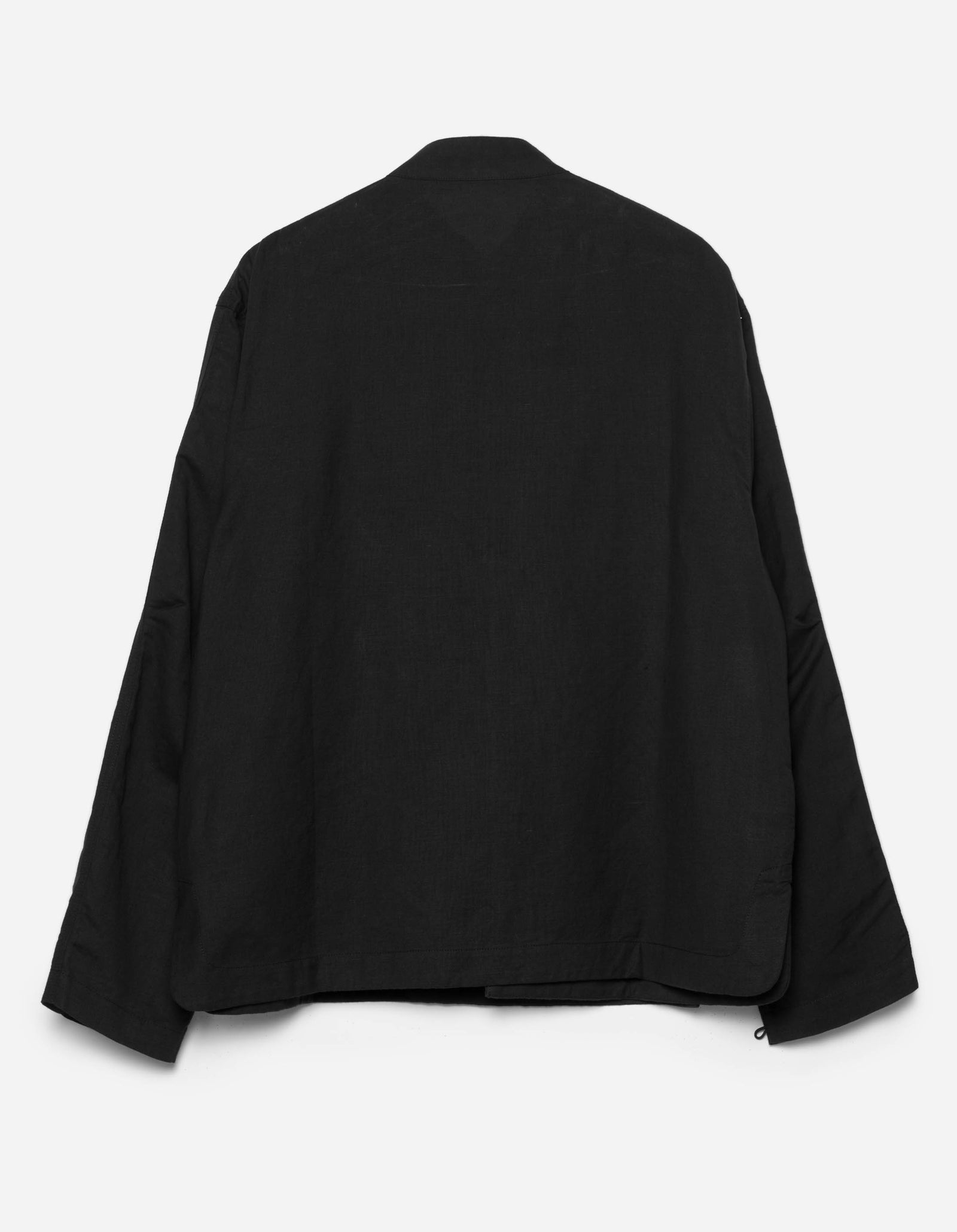 5330 Asym Monk Shirt Black