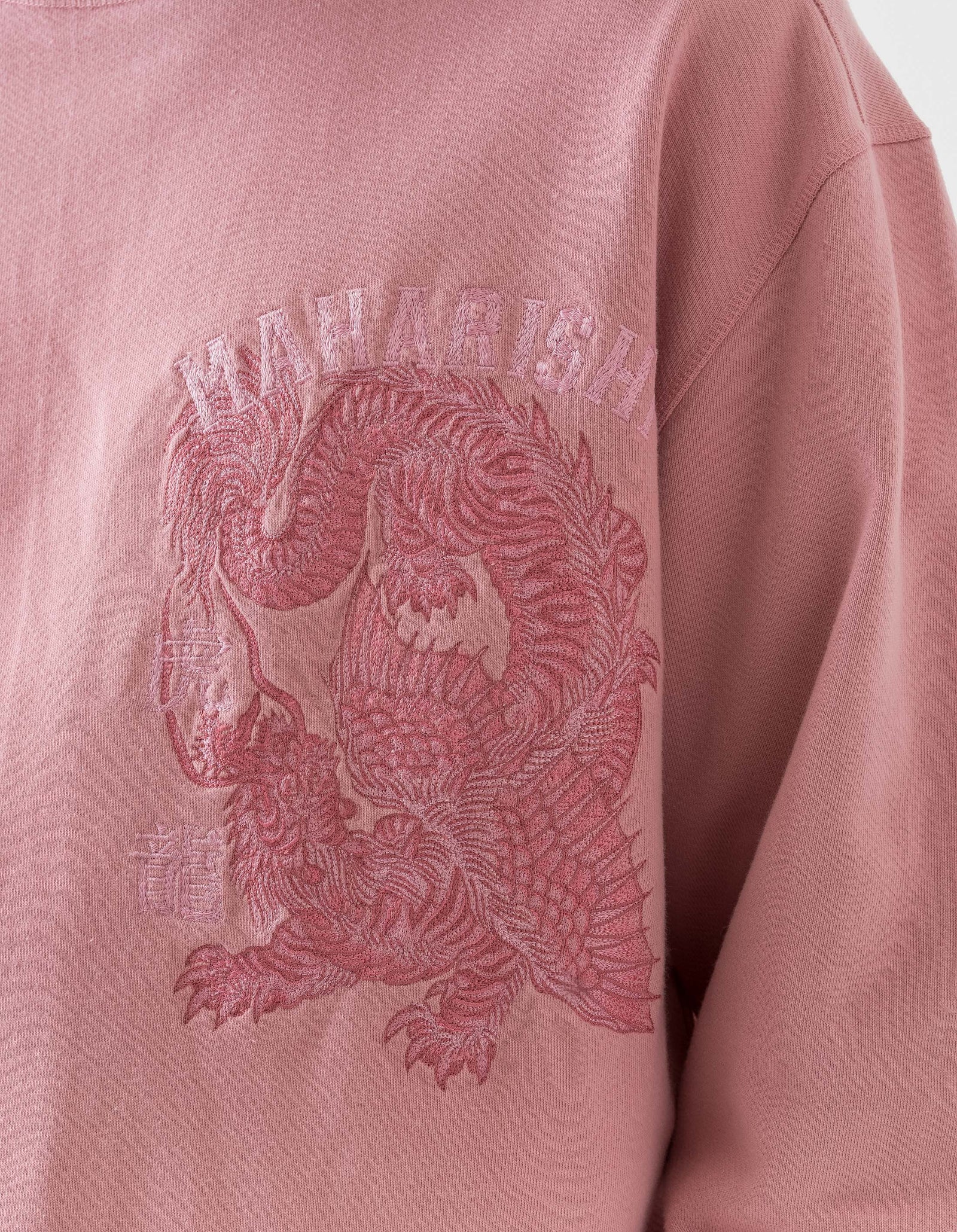 6097 Tiger Dragon Tour Crew Sweat Pink