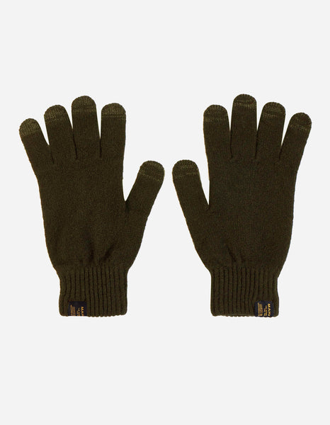 Maharishi | MILTYPE Conductive Wool Gloves Olive