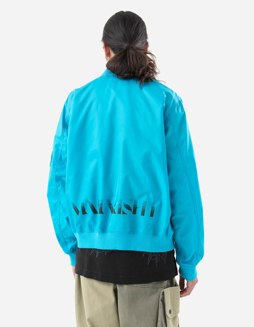 6112 Maharishi Flight Jacket Sky Blue