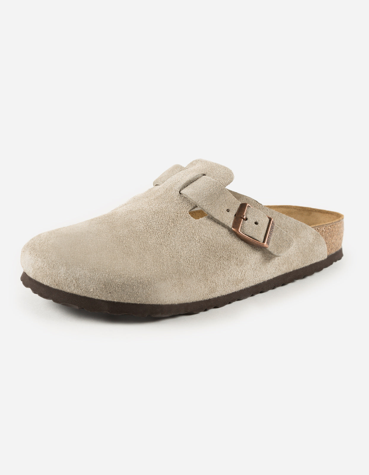 Birkenstock Boston SFB Suede Taupe