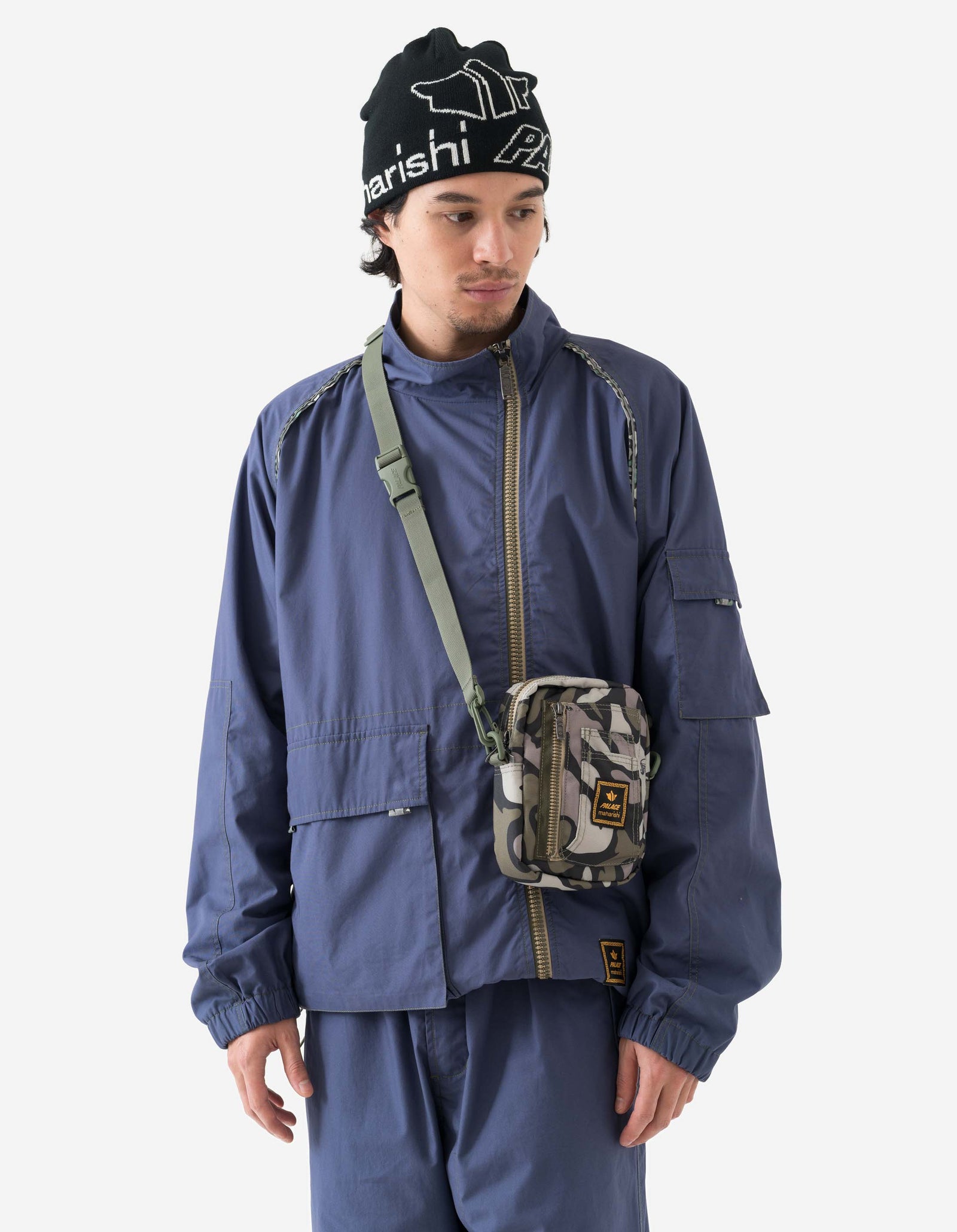 Palace Maharishi Ballistic Cordura® Utility Bag Woodland