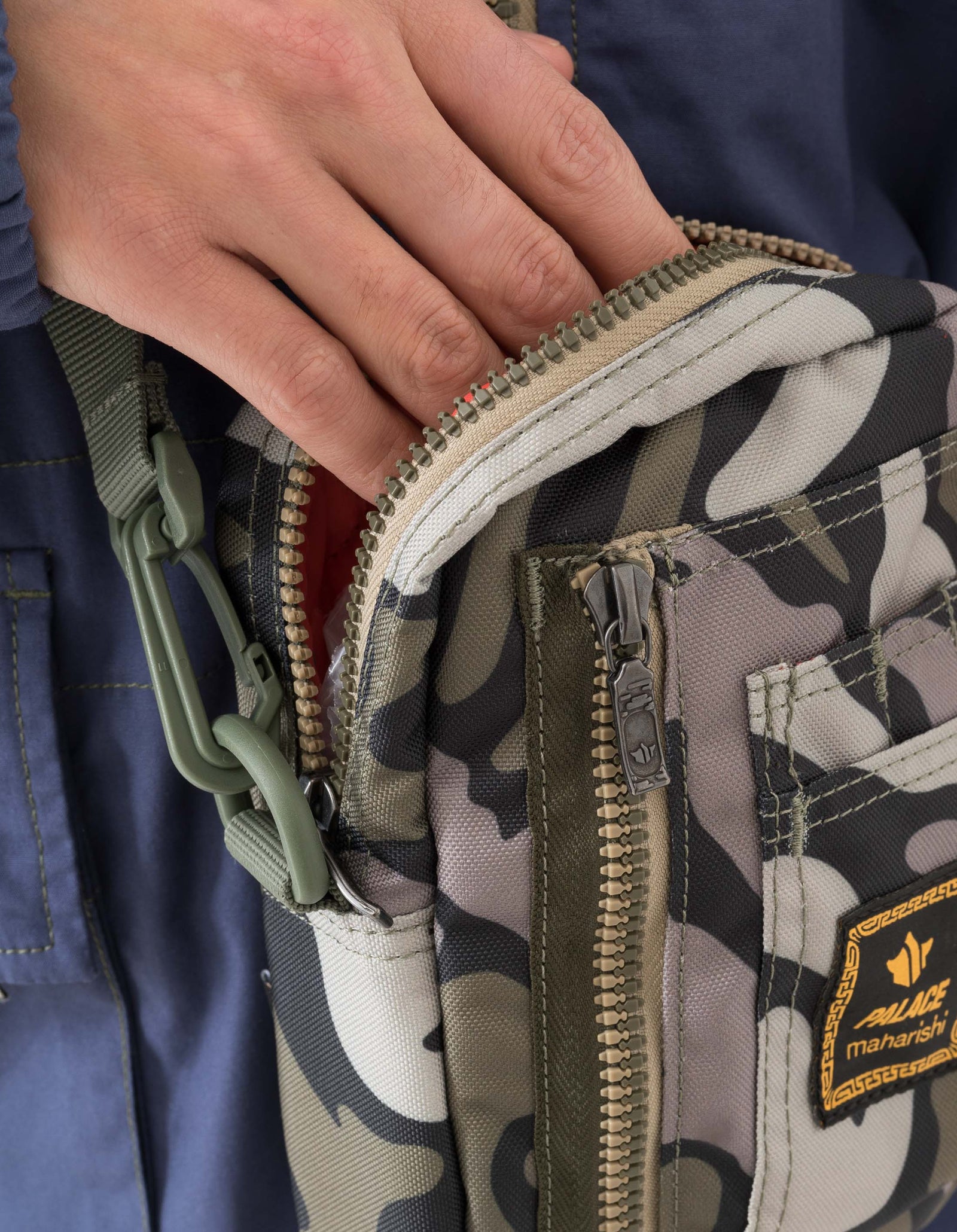 Palace Maharishi Ballistic Cordura® Utility Bag Woodland