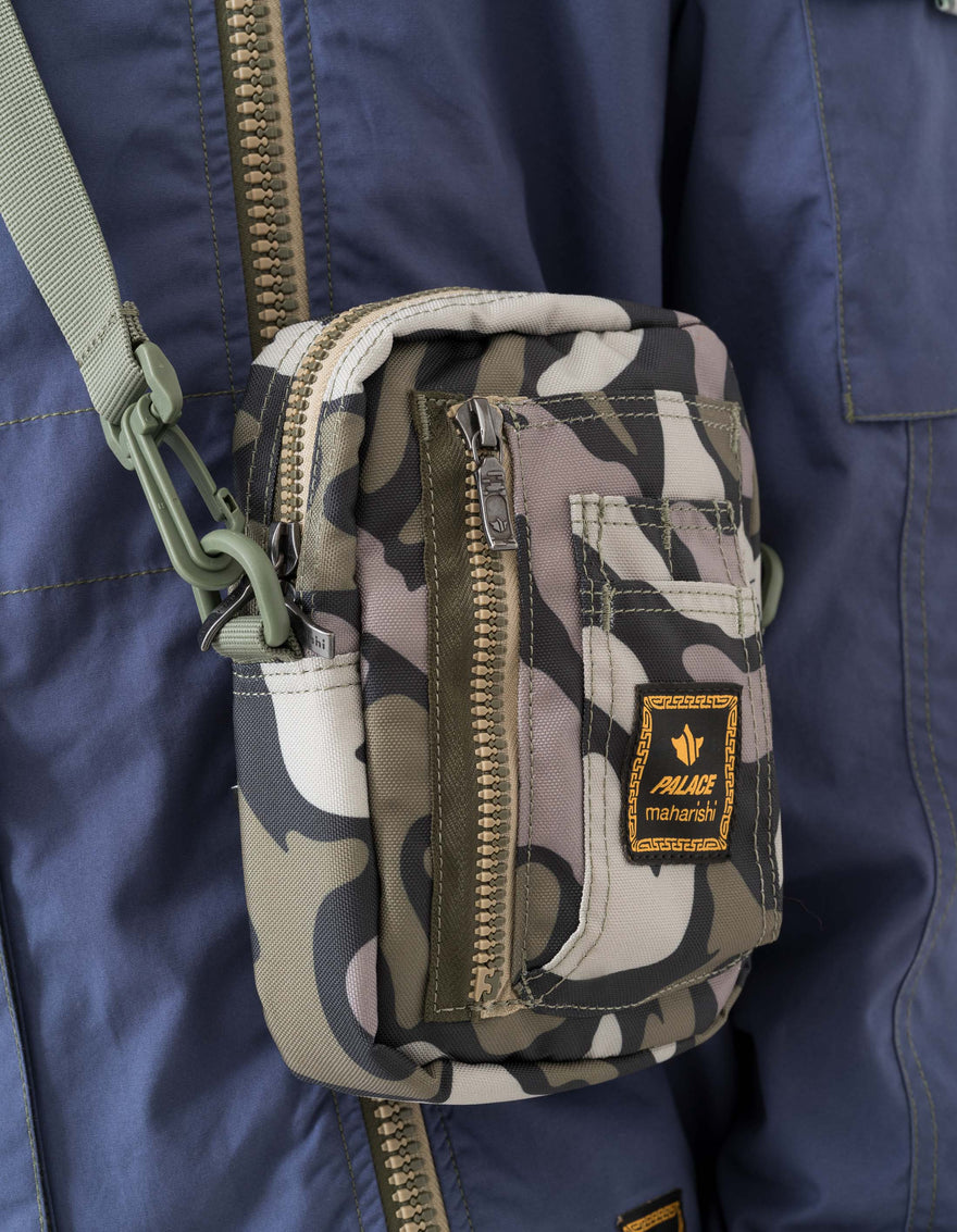 Palace Maharishi Ballistic Cordura® Utility Bag Woodland