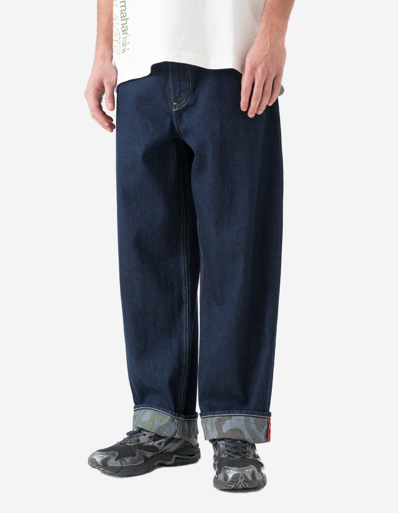 Palace Maharishi Baggy Denim Jeans Indigo