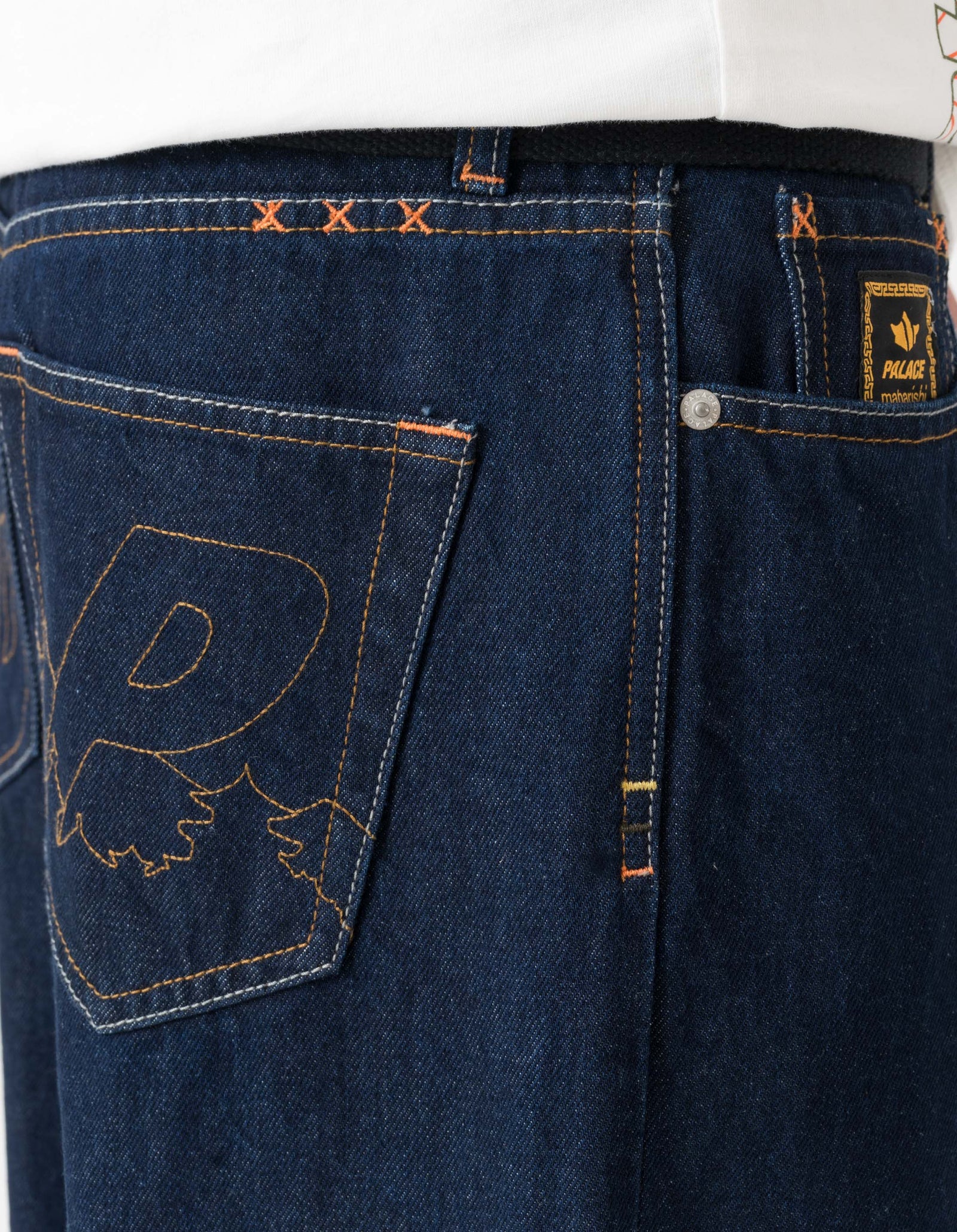 Palace Maharishi Baggy Denim Jeans Indigo