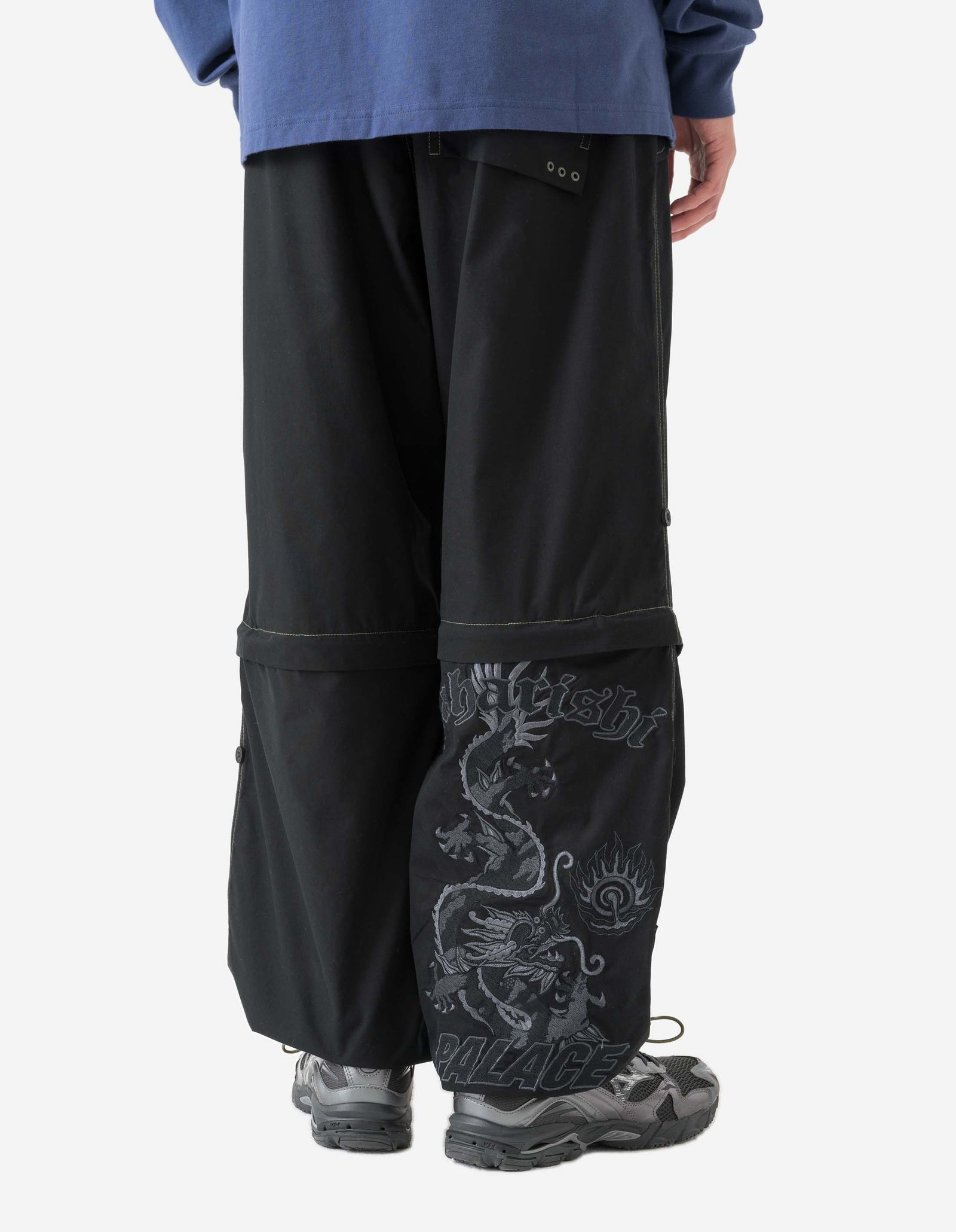 Palace Maharishi Zip Off Snopants Black