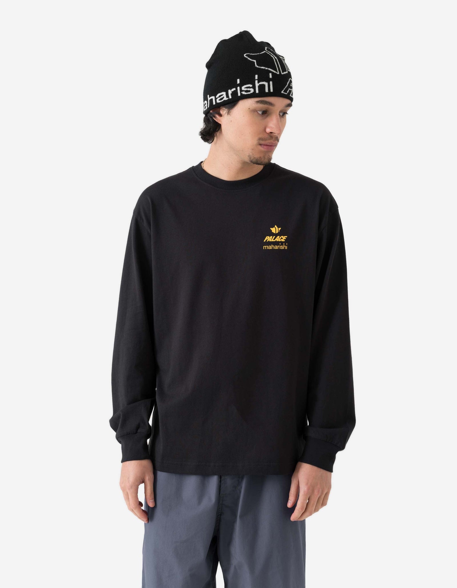 Palace Maharishi Shaolin Long Sleeve Black