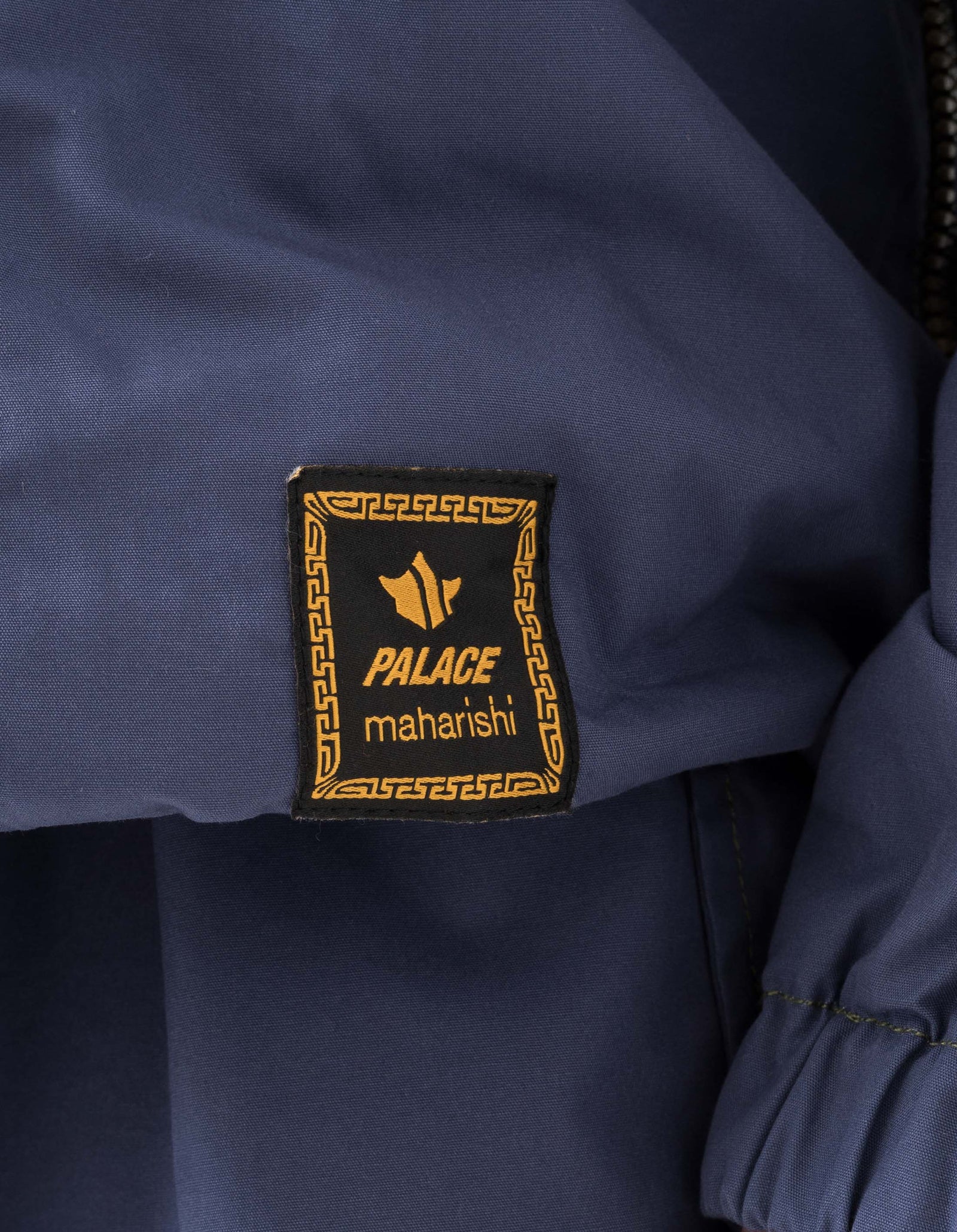 Palace Maharishi Asymetric Track Jacket Blue