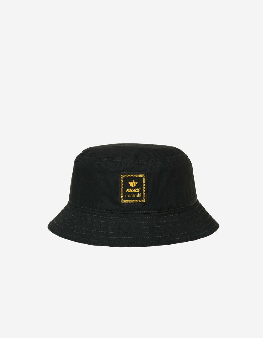 Palace Maharishi Reversible Bucket Hat Black/Ice