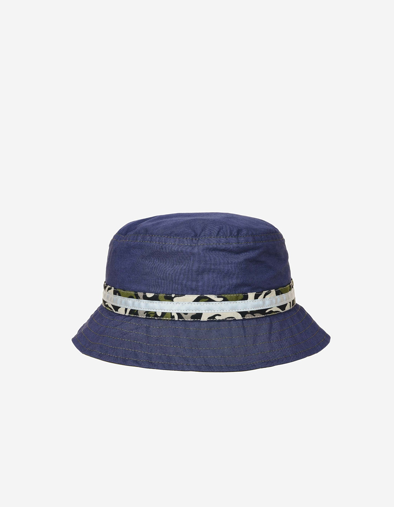 Palace Maharishi Reversible Bucket Hat Black/Blue