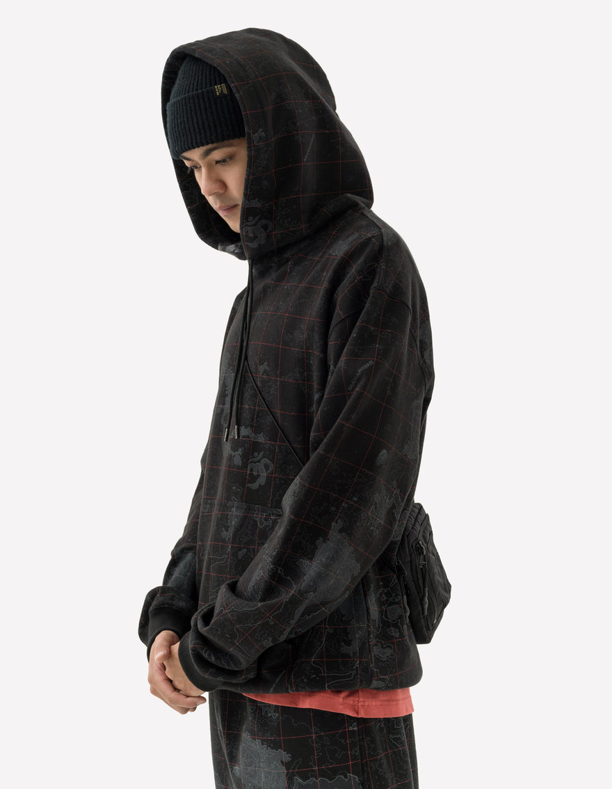5228 Contour Hooded Sweat Subdued Night