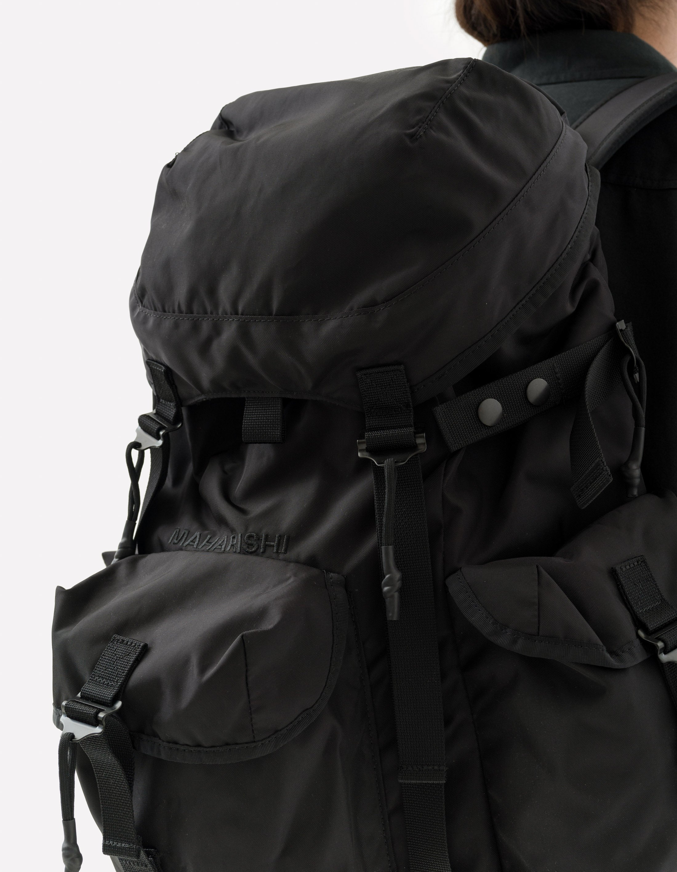 1114 Maha M.A.L.I.C.E. Backpack Black Maharishi