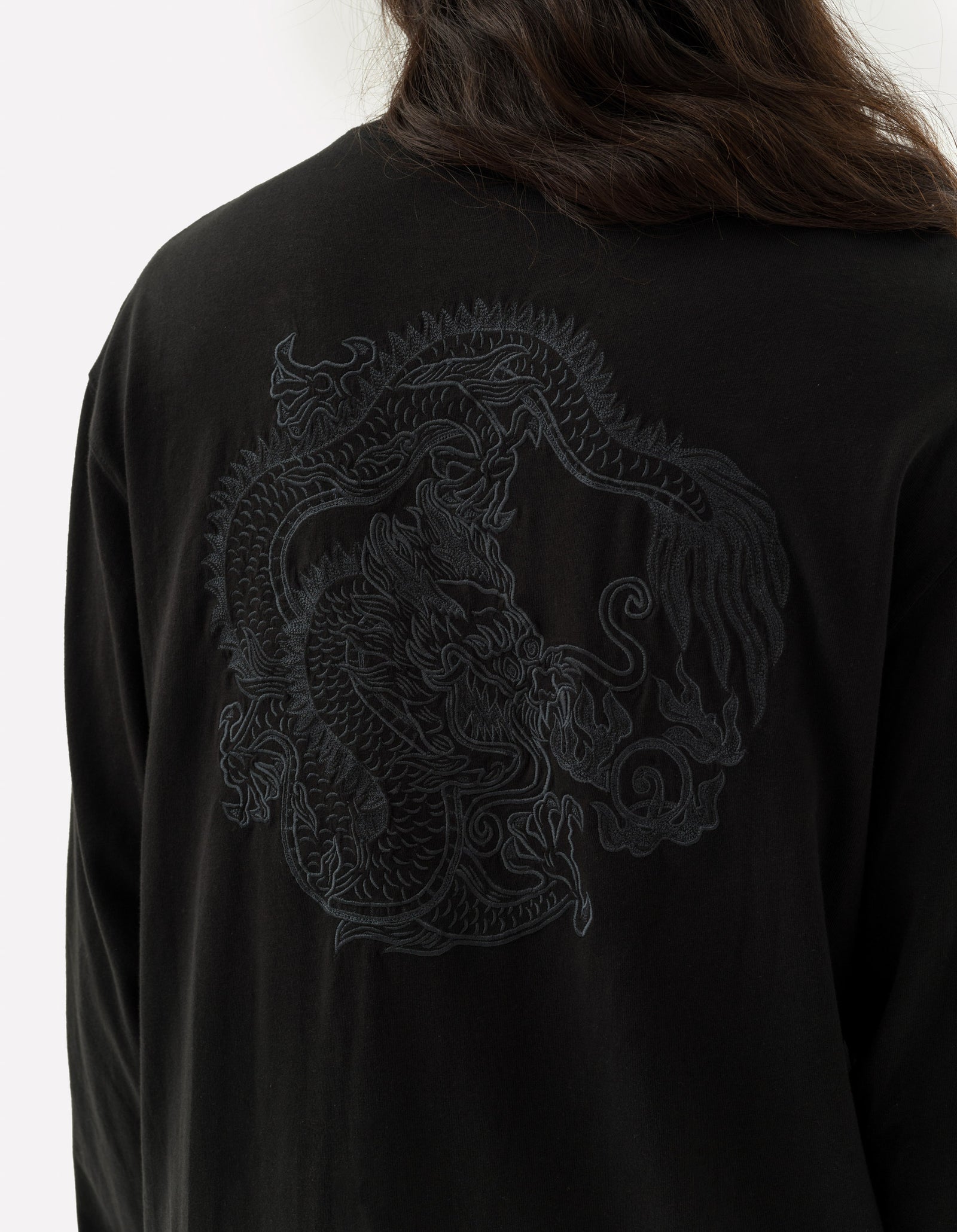 5243 Thar Dragon L/S T-Shirt Black