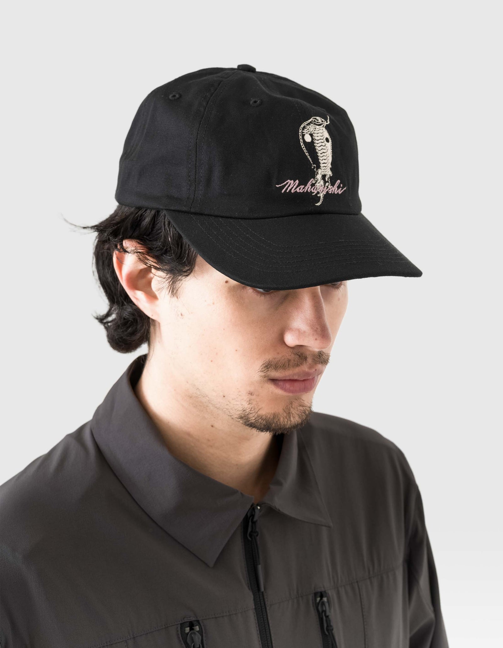 1454 Year of the Snake 6 Panel Cap Black