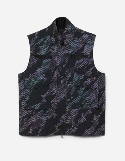 5034 Reflective Camo Padded Flak Vest Subdued Night