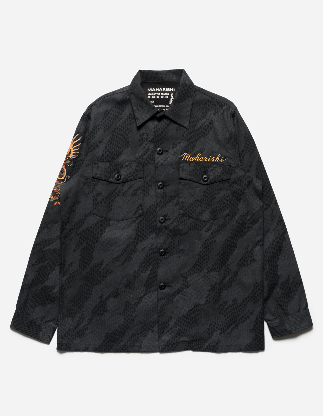 Maharishi Black Cargo Shirt