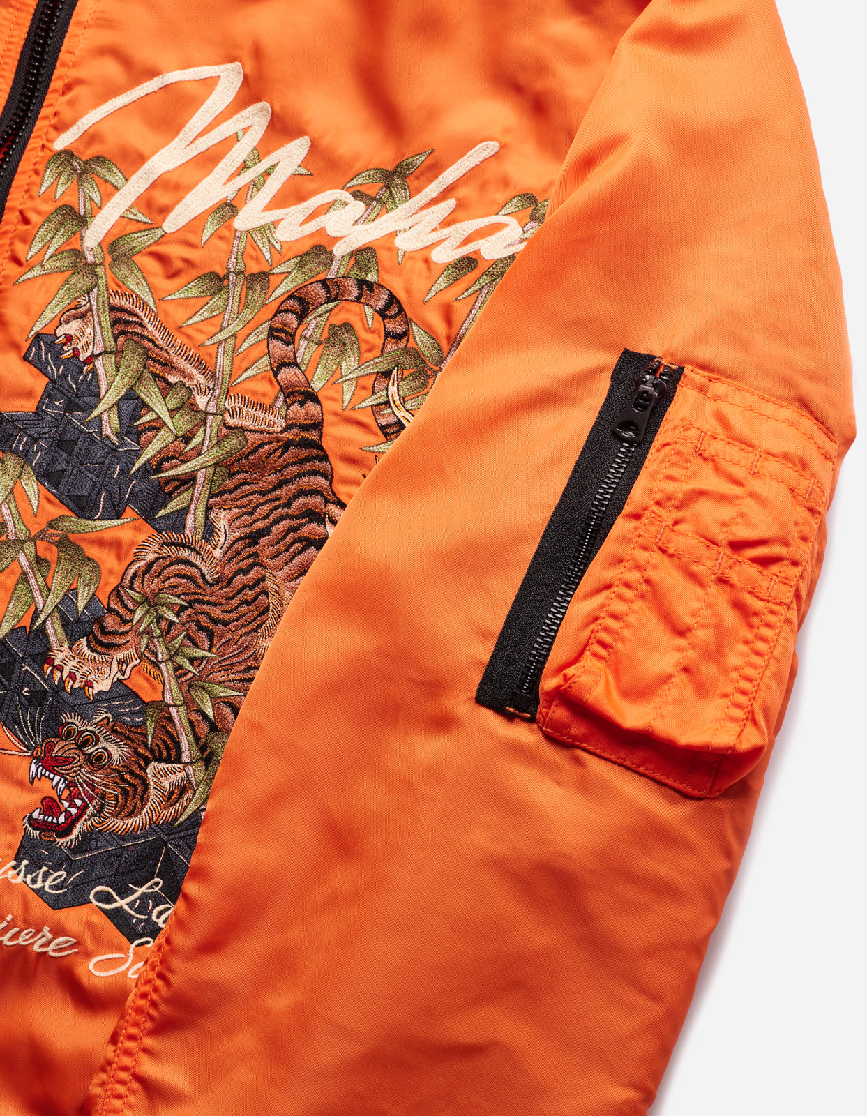 5096 Take Tora MA1 Flight Jacket Blaze Orange